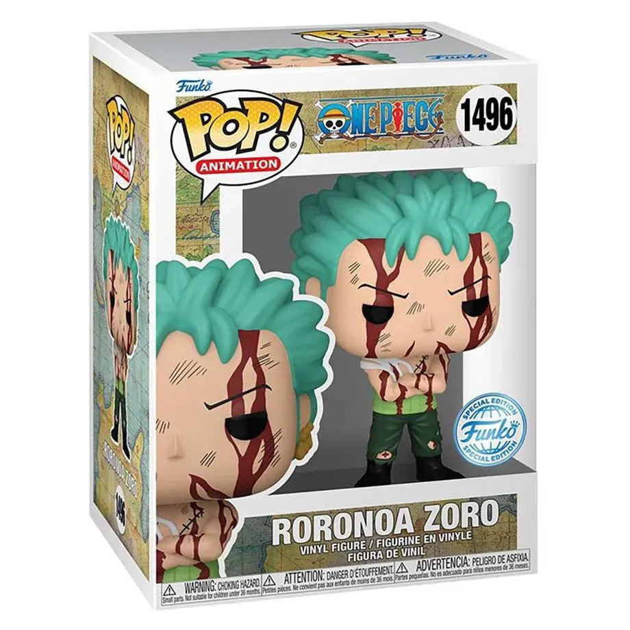Funko POP! Animation One Piece Roronoa Zoro (Nothing Happened) Vinyl Figure (10.7 cm)