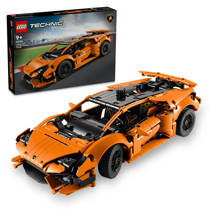 LEGO® Technic Lamborghini Huracán Tecnica Orange Set 42196 Building Toy Set (806 pieces)
