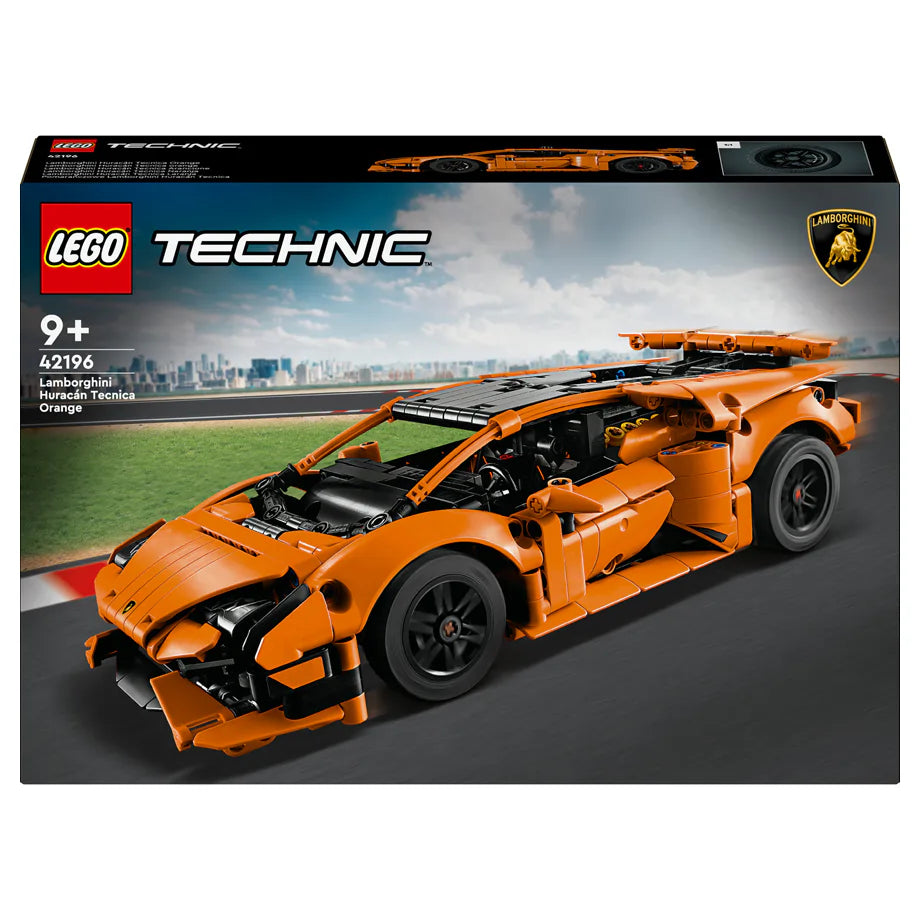 LEGO® Technic Lamborghini Huracán Tecnica Orange Set 42196 Building Toy Set (806 pieces)