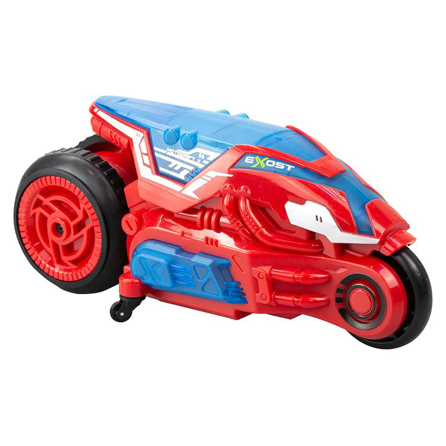 Exost Motodrift X Rc Stunt Bike (1:18, Red/Blue)