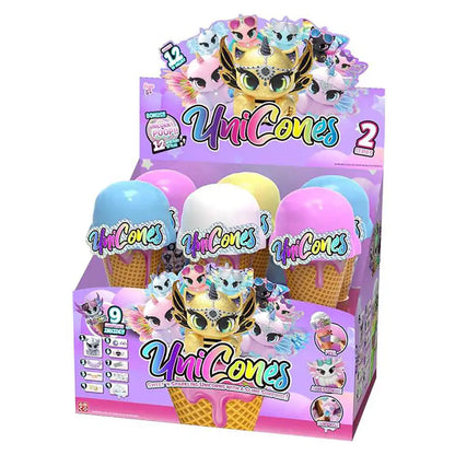 Unicones Series 2 Sweet Sparkling Unicorns With Slime Surprise Cone (Assorted)