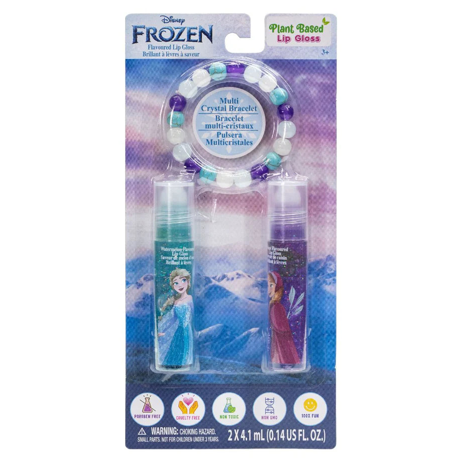 Disney Frozen Lip Gloss & Bracelet Set