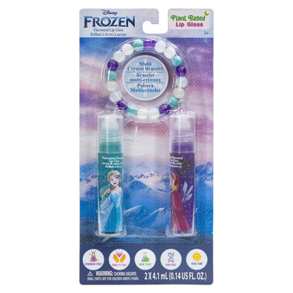 Disney Frozen Lip Gloss & Bracelet Set