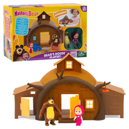 Masha and the Bear Bear’s House Playset (22 x 10 x 18 cm)