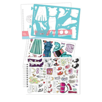 Make It Real City Style Fashion Design Sketchbook (Paperback)