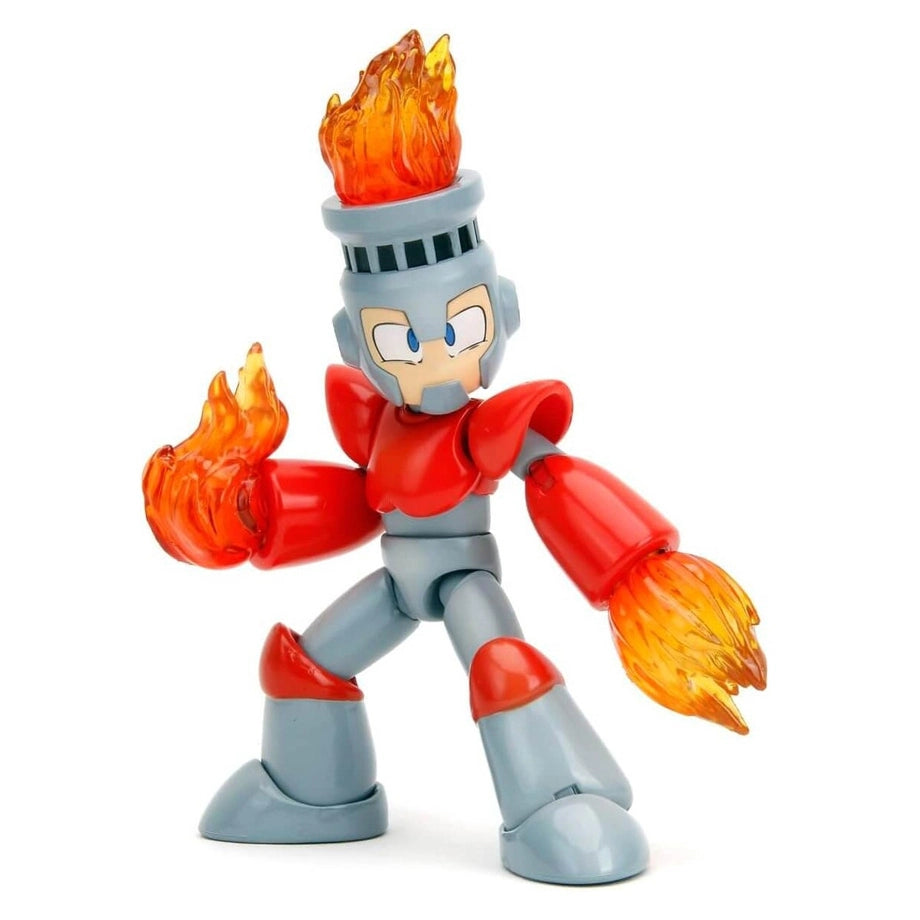 Jada Toys Mega Man Fire Man Die-cast Action Figure (11 cm)