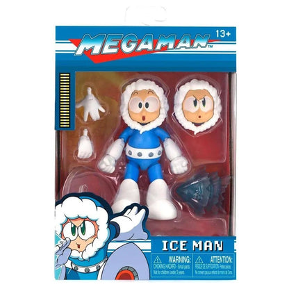 Jakks Pacific Mega Man Ice Man Figure (11.43 cm, Blue)