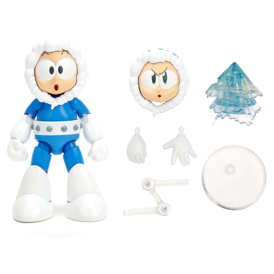 Jakks Pacific Mega Man Ice Man Figure (11.43 cm, Blue)