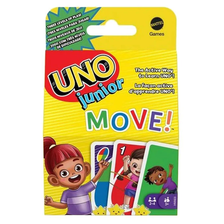 UNO Junior Move Card Game – Halamama.com