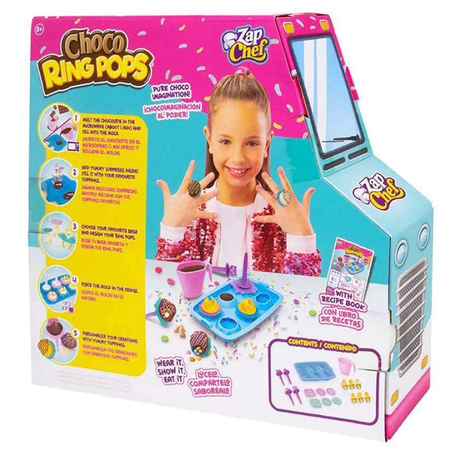 Zap Chef Choco Ring Pops Diy Kit