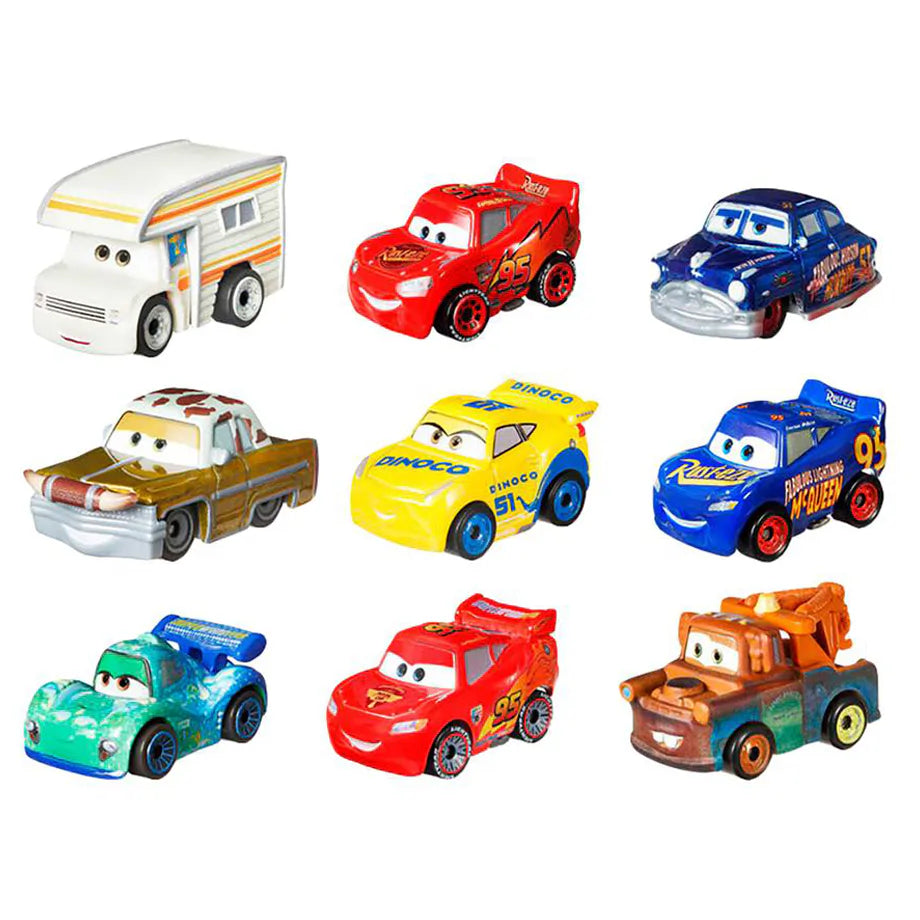 Disney Pixar Cars Mini Racers Die-Cast Car 3-Pack (Assorted)