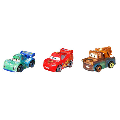 Disney Pixar Cars Mini Racers Die-Cast Car 3-Pack (Assorted)