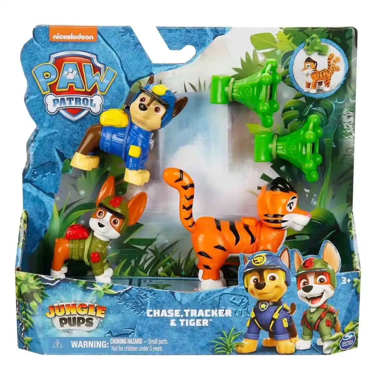 PAW Patrol Jungle Pups Figures 3-Pack (Assorted)