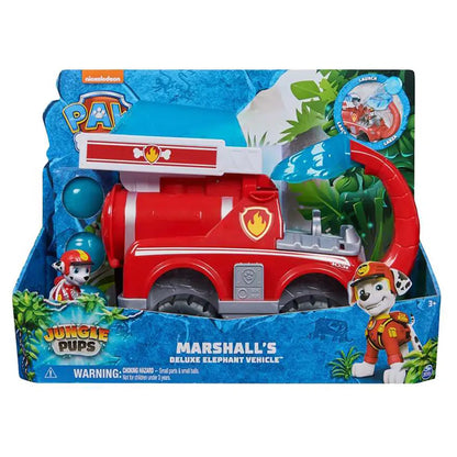 PAW Patrol Jungle Pups Marshall's Deluxe Elephant Fire Engine (5.08 cm, Red)