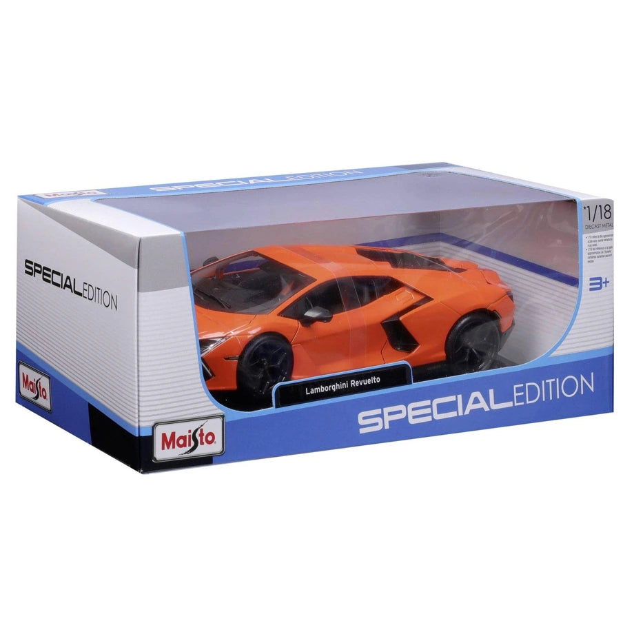 Maisto Special Edition Lamborghini Revuelto Die-Cast Car (1:18, Orange)