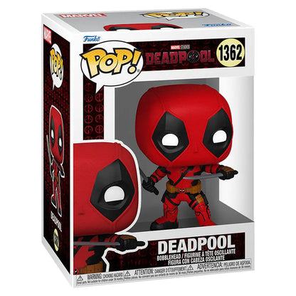 Funko POP! Marvel Deadpool Deadpool with Swords Vinyl Bobblehead (10.2 cm)