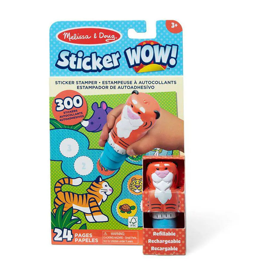 Melissa & Doug Sticker WOW! Cocoa the Dog Sticker Stamper & Activity Pad Set