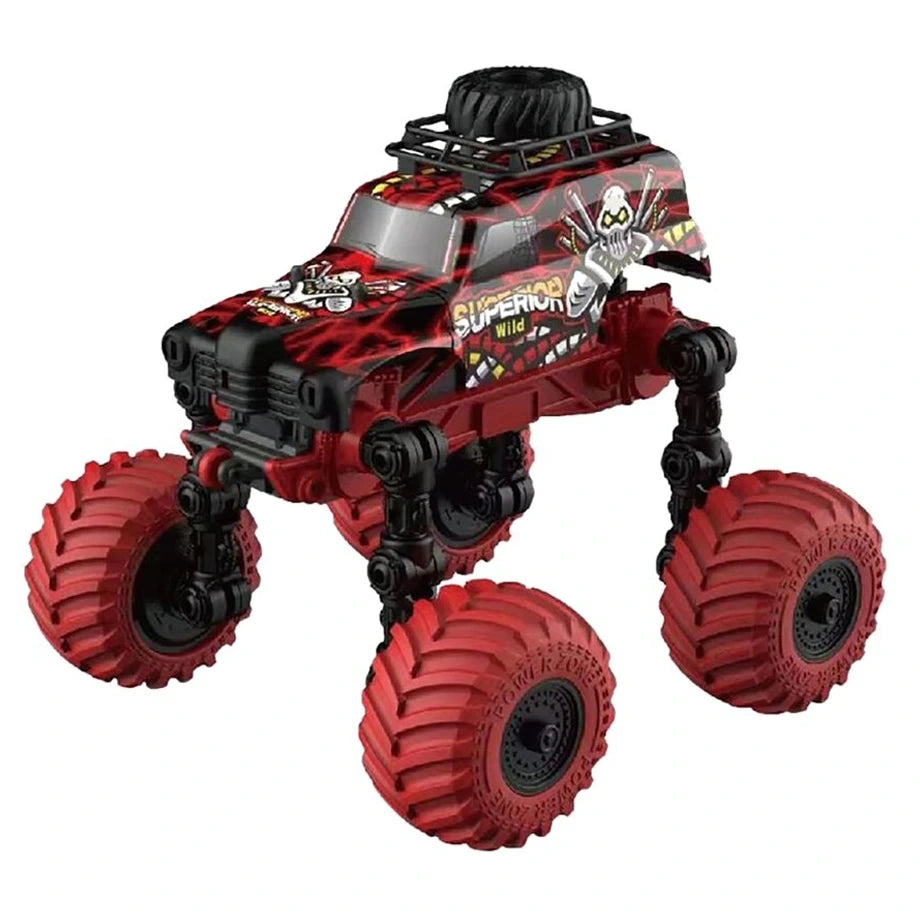 Crazon 333 Beast Off-Road RC Monster Vehicle (1:18, Red/Black)
