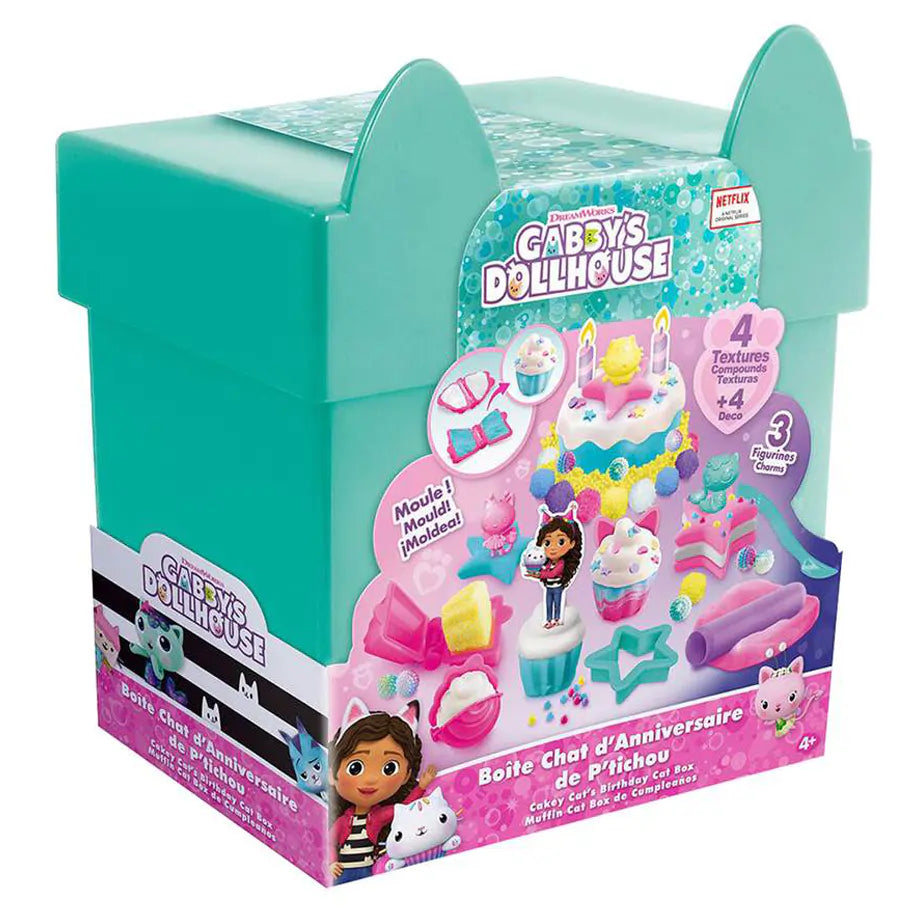 Gabby’S Dollhouse Cakey Cat'S Birthday Cat Compound Box