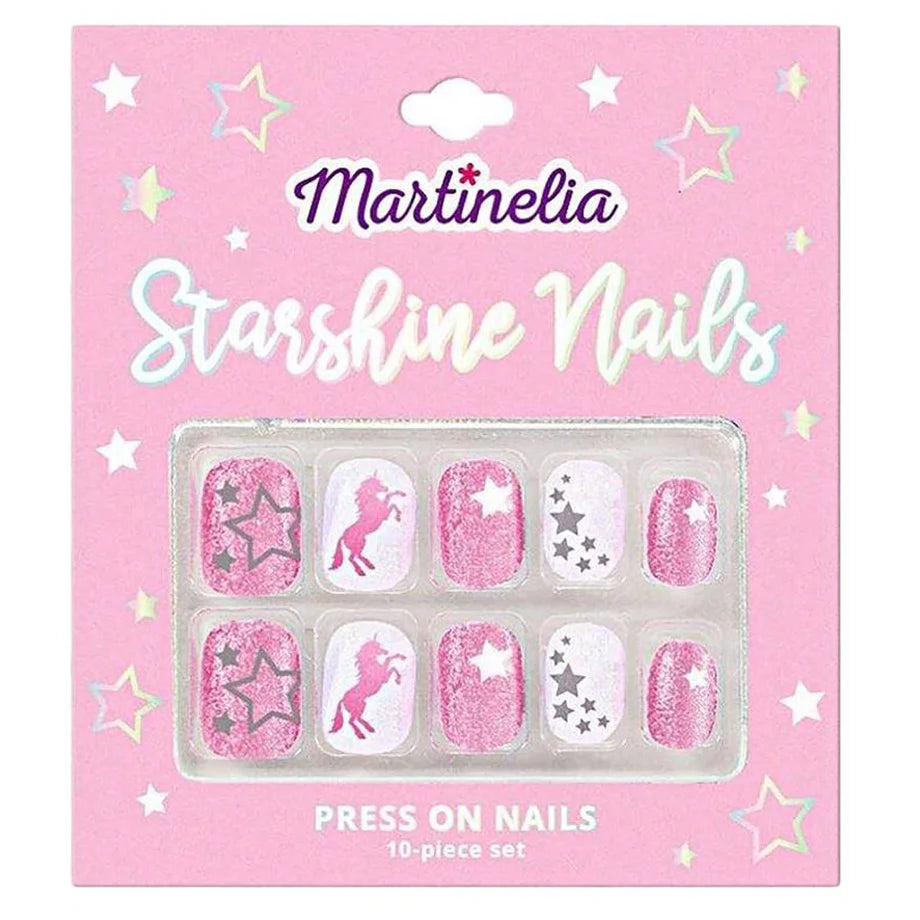 Martinelia Starshine Unicorn Press-On Nails Set (10 Piece)
