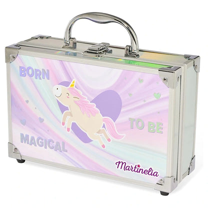 Martinelia Little Unicorn Born to Be Magical Glitter Traveller Case