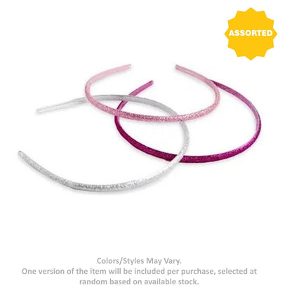 Martinelia Glitter Hairband Set (3 Pieces, Assorted)