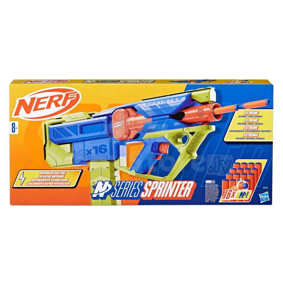 Nerf N Series Sprinter Blaster with 16 N1 Darts