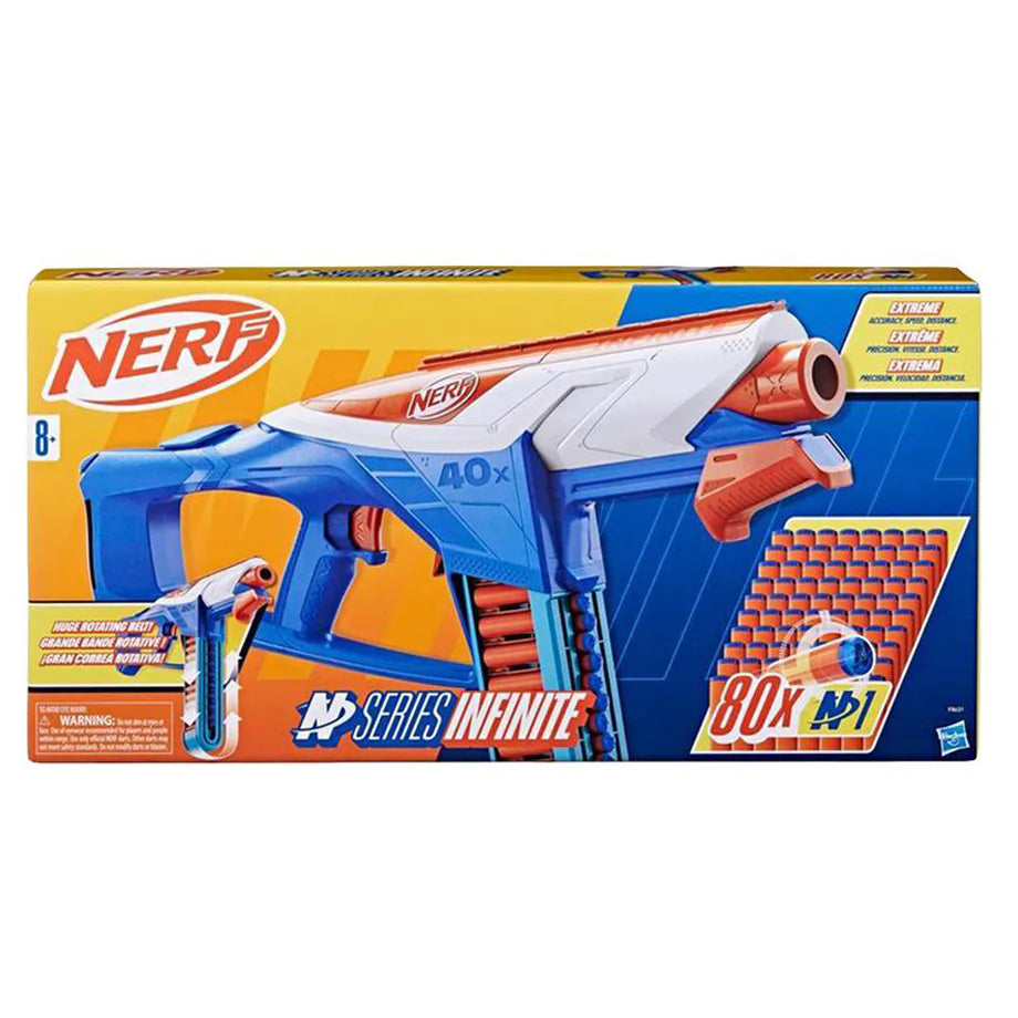 NERF N Series Infinite Blaster with 80 N1 Darts