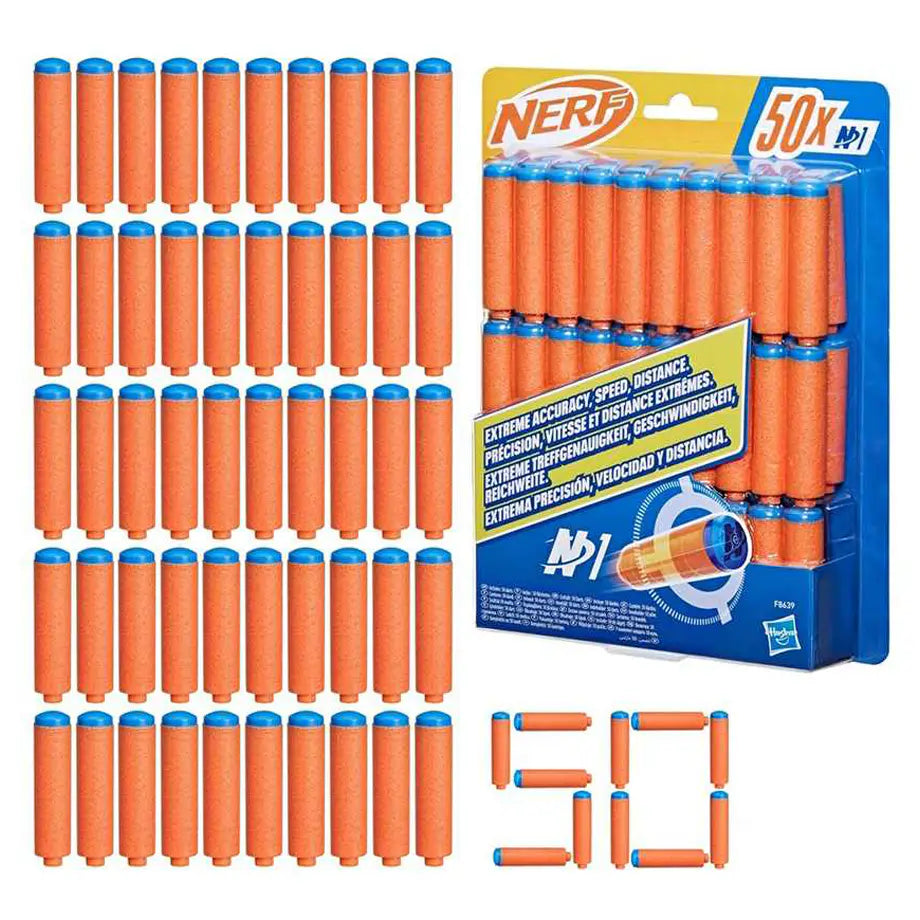 NERF N Series N1 Darts Refill Pack (50 Darts)