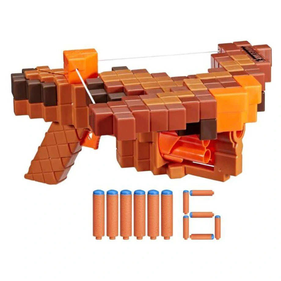 Nerf Minecraft Pillager’s Crossbow Blaster With 6 N1 Darts