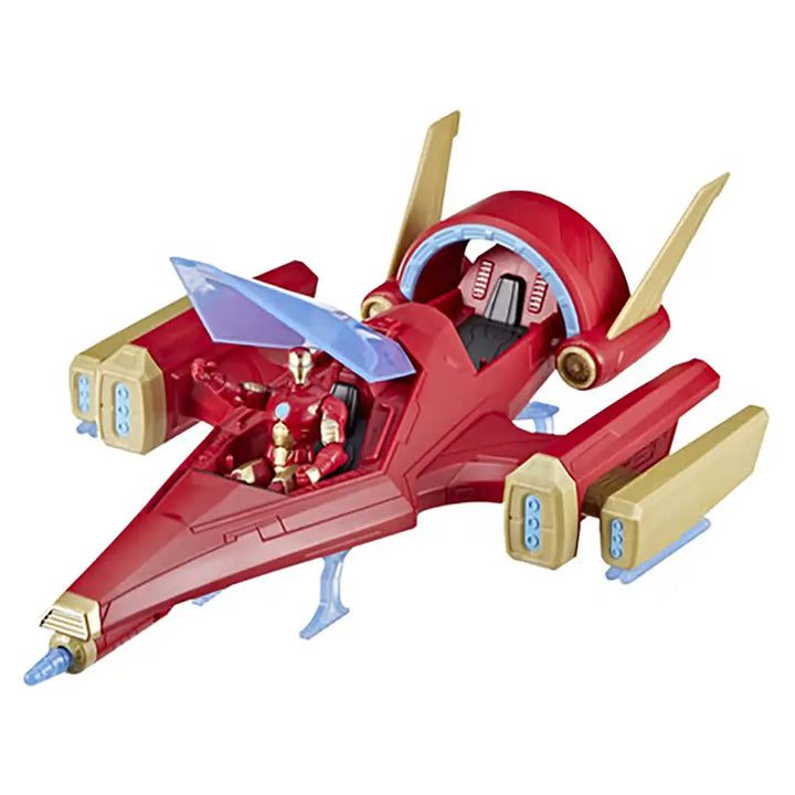 Marvel Avengers Epic Hero Series Iron Man Repulsor Blast Battle Jet (10.16 cm)