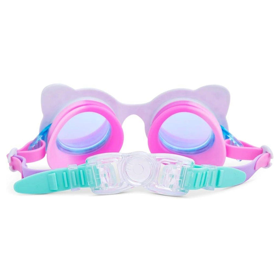 Bling2O Porcelain Paws Kitten Swim Goggles (White/Pink/Blue)