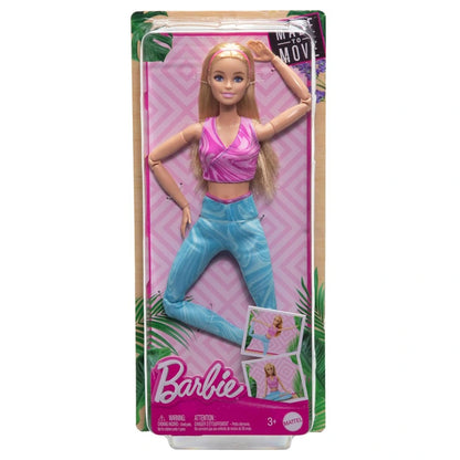 Barbie Made to Move Yoga Blonde Fashion Doll
