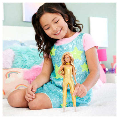 Barbie 65th Anniversary Fashionistas Gold Dreams Petite Doll