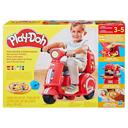 Play-Doh Pizza Delivery Scooter Playset (49 cm, 26 Pieces)