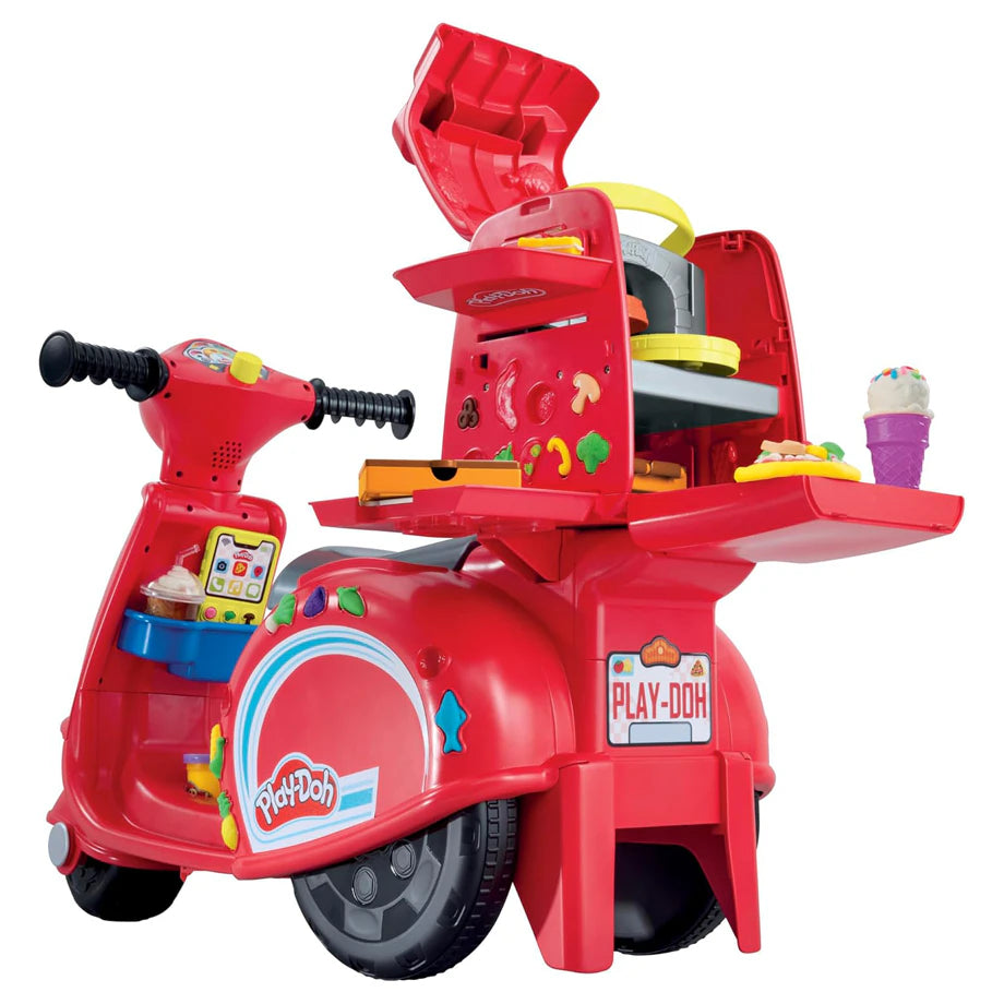 Play-Doh Pizza Delivery Scooter Playset (49 cm, 26 Pieces)