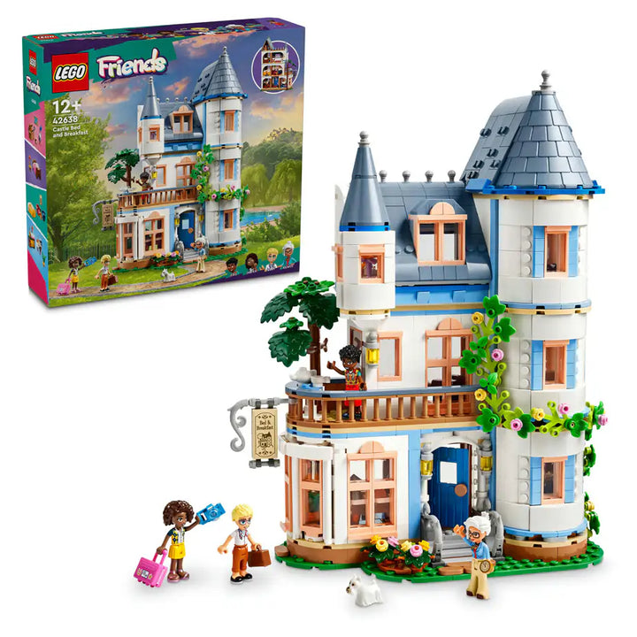 LEGO Friends Castle Bed and Breakfast Hotel Playset 42638 Building Toy Set (1311 Pieces)