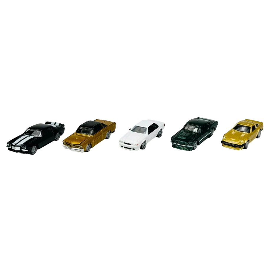 Bburago Vintage Collection Die-Cast Vehicles 1:64 (Pack Of 5)