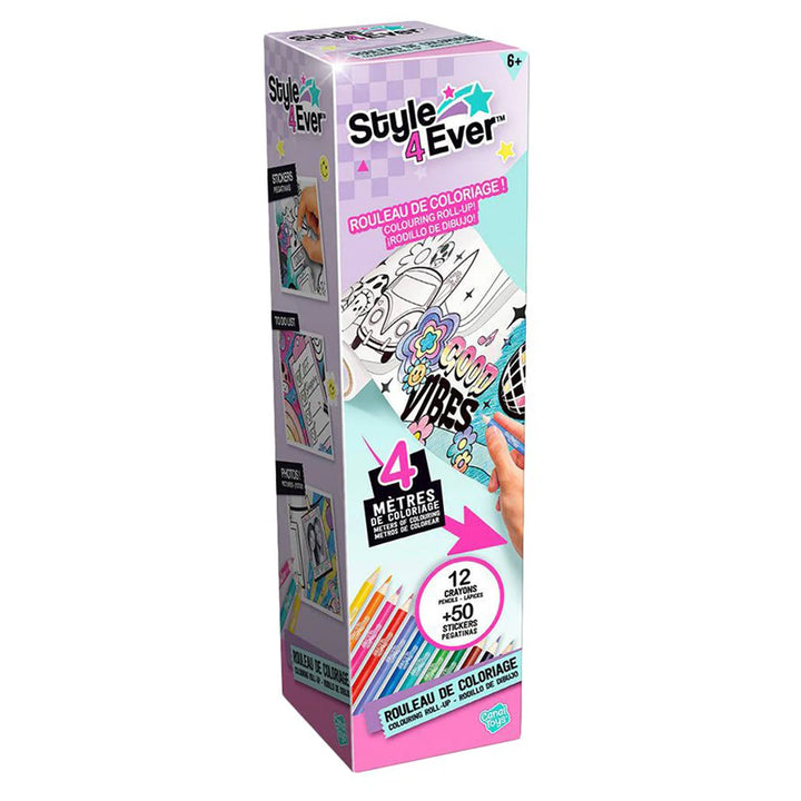 Style4Ever Colouring Roll-Up! Art Kit (4m)