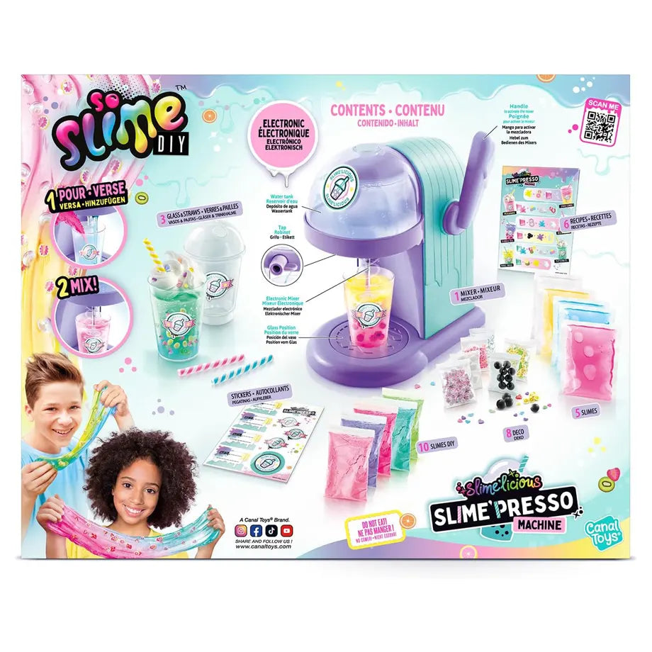 So Slime DIY Slimelicious Slime'presso Machine Drinks Activity Kit