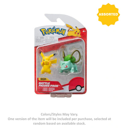 Pokemon Battle Ready Battle Figure 2-Pack (5 cm, Assorted)