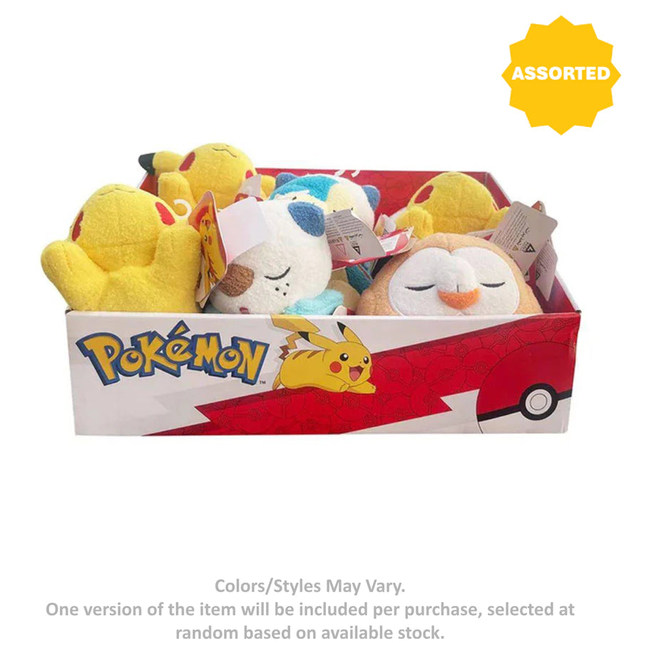 Pokemon Sleeping Plush Toy (12.7 cm, Assorted)