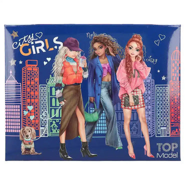 TOPModel City Girls Writing Box Stationary Set