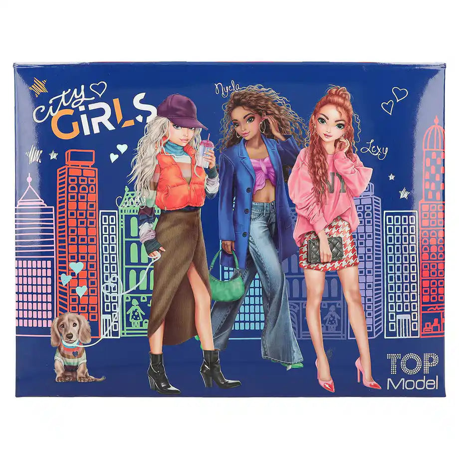 TOPModel Glitter Queen Jewelry Storage Box (Pink)