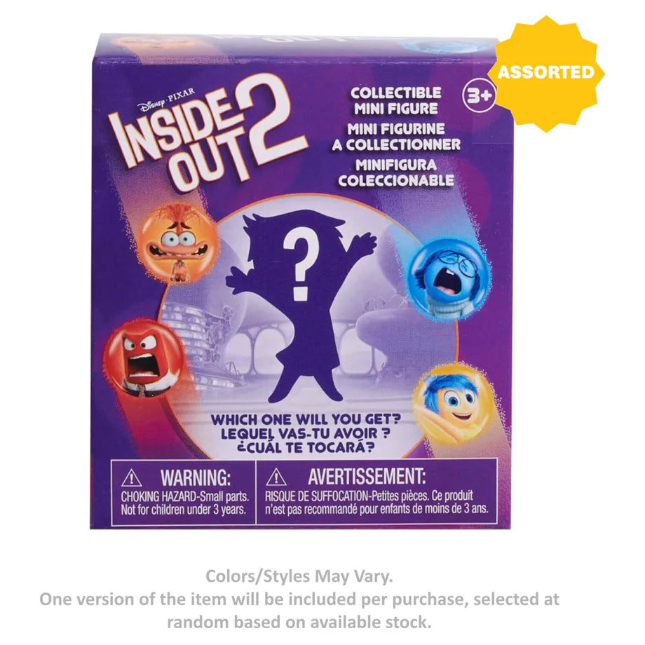 Disney Pixar Inside Out 2 Collectible Mini Figure (2-6 Cm, Assorted)