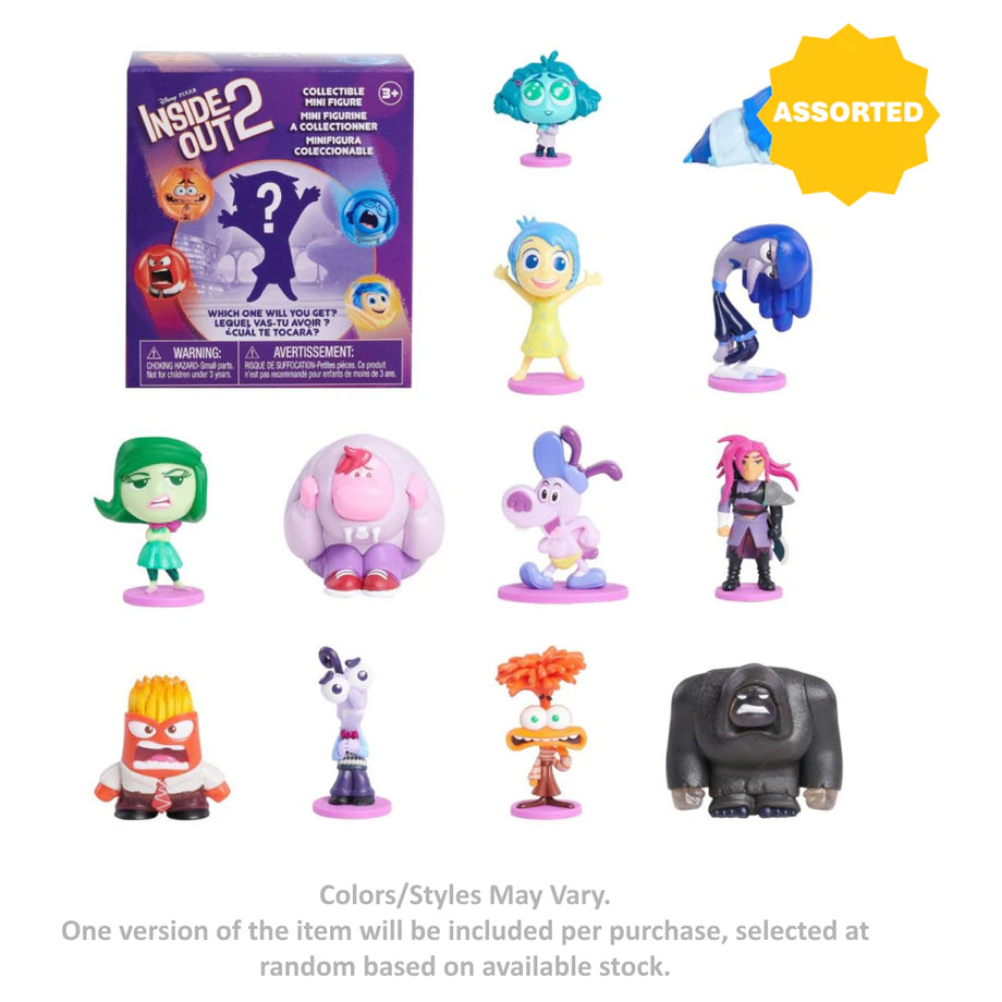 Disney Pixar Inside Out 2 Collectible Mini Figure (2-6 Cm, Assorted)