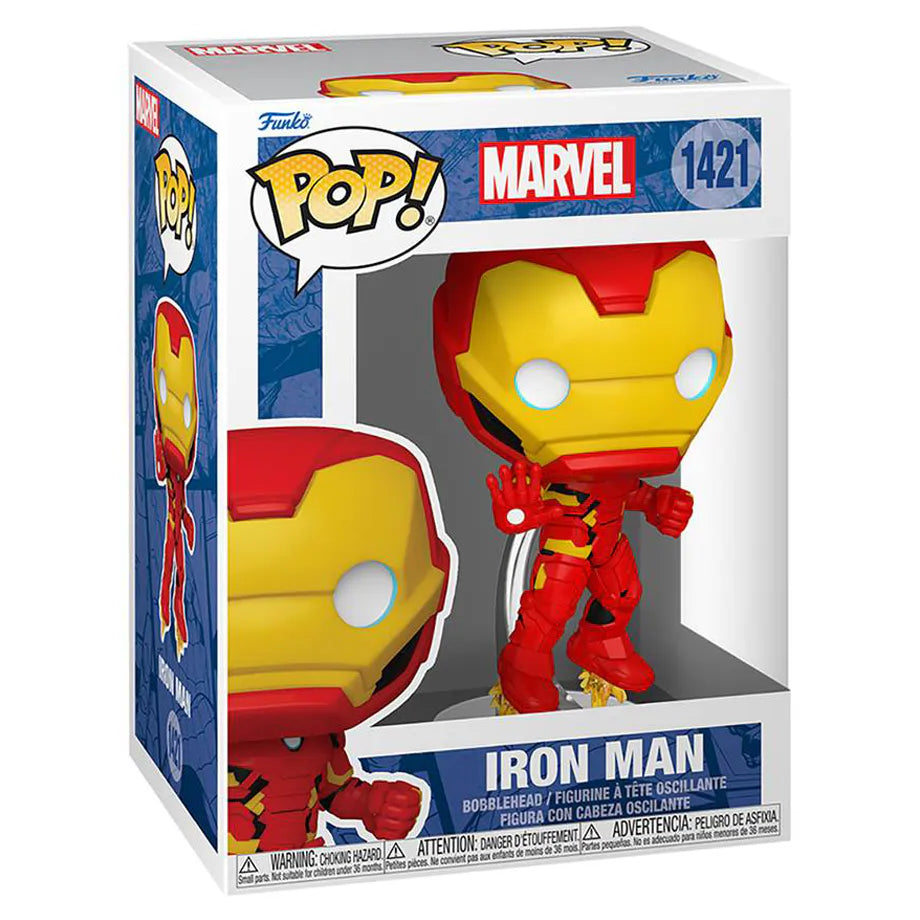 Funko POP! Marvel Iron Man Iron Man (Marvel New Classics) Vinyl Bobblehead (12.2 cm)