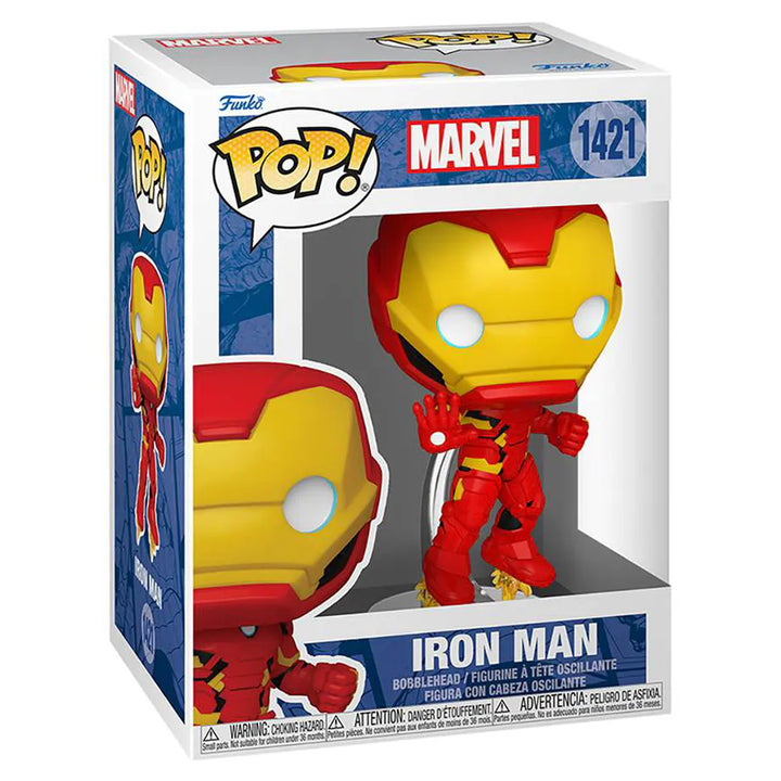 Funko POP! Marvel Iron Man Iron Man (Marvel New Classics) Vinyl Bobblehead (12.2 cm)