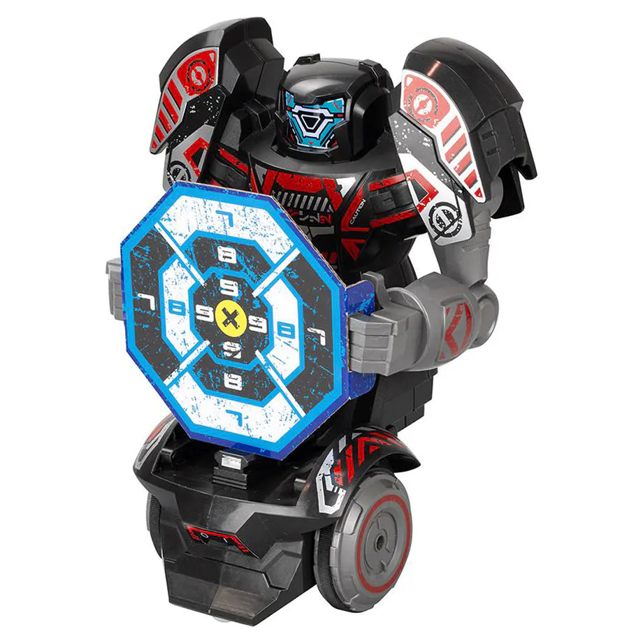 Ycoo Robo Rapidfire 2-in-1 RC Blasting Robot (27 cm, Red)