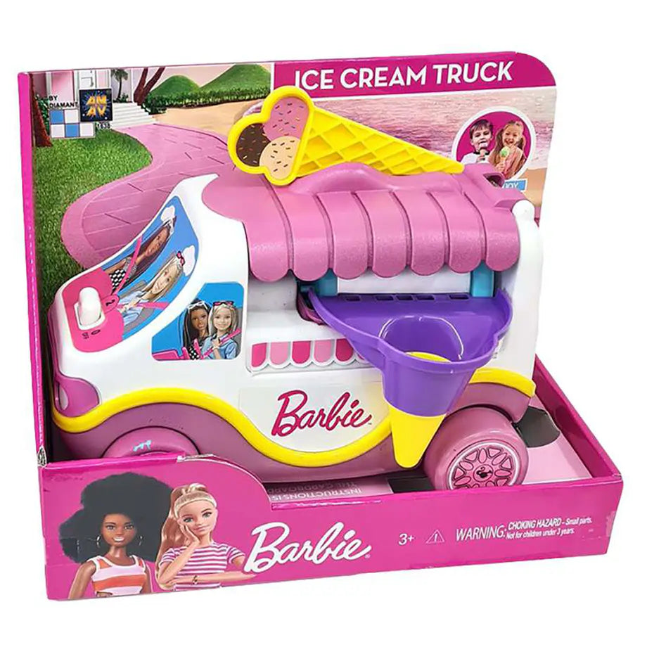 Barbie Ice Cream Truck Playset (32.5 x 16 x 24.3 cm)
